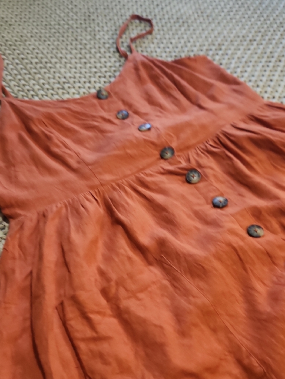 Reitmans Rust Orange Linen - Picture 8 of 8